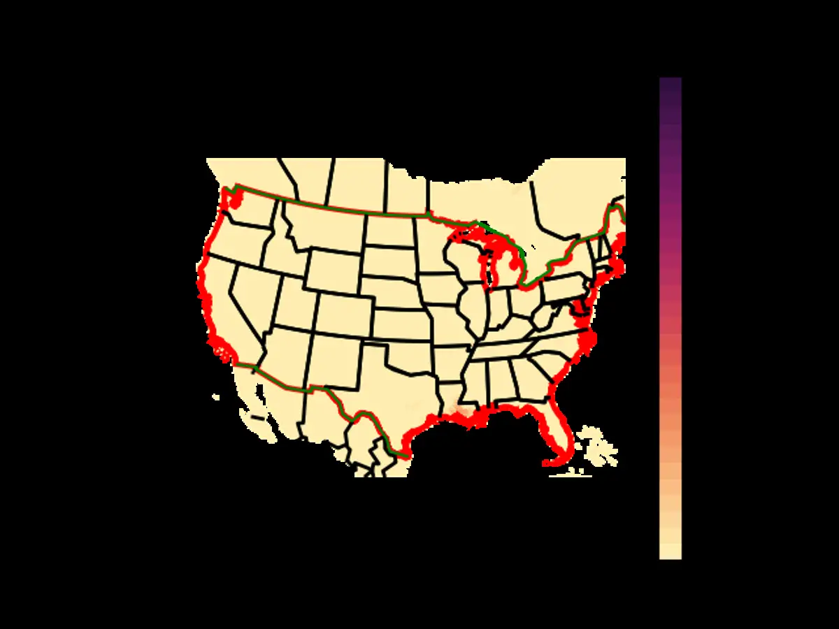US Range Map for the Alder Flycatcher in the SUMMER